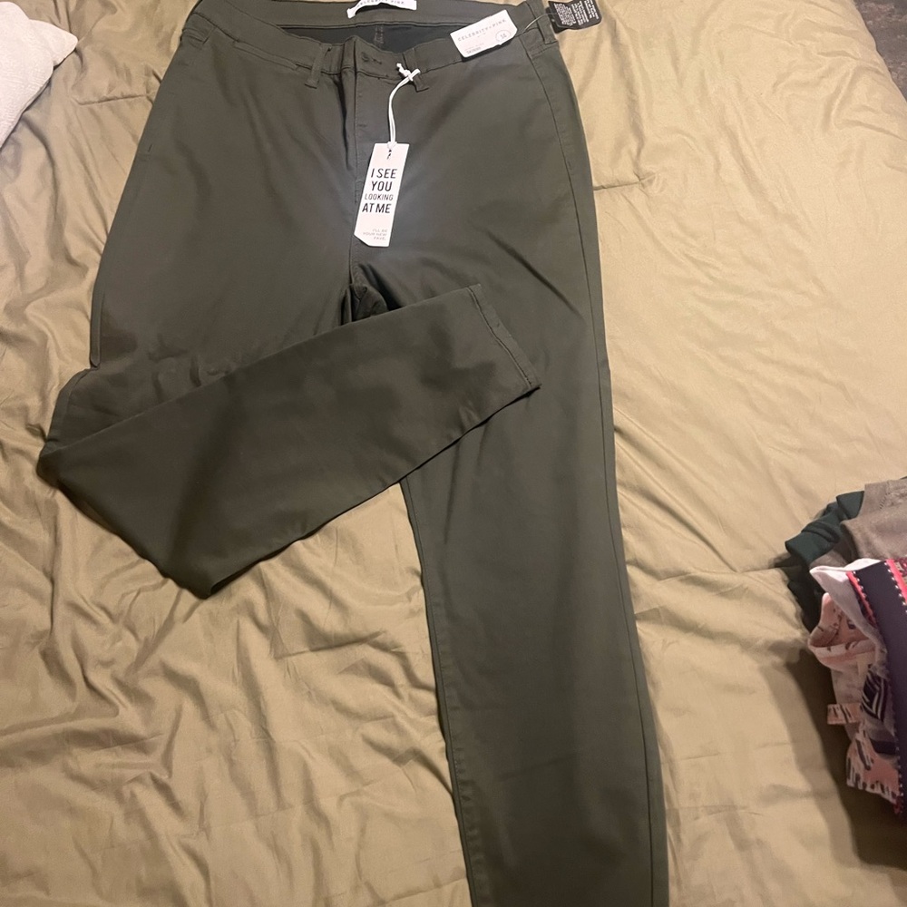 Celebrity Pink pants. Army green. Brand New with tags.